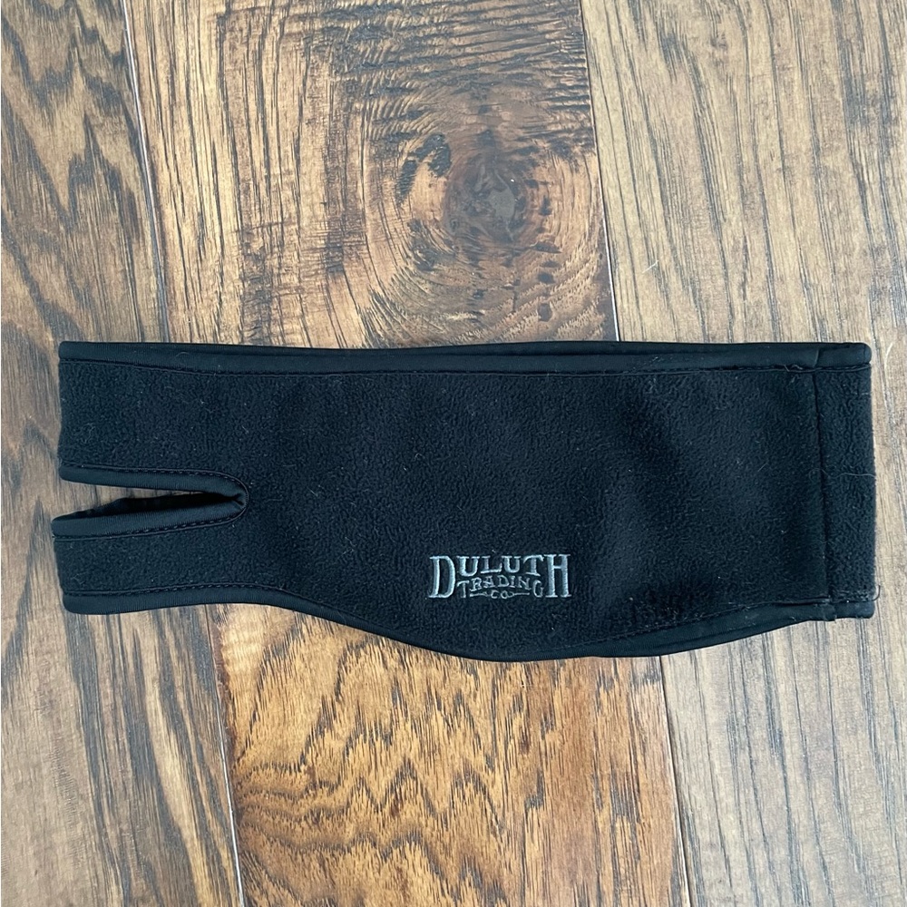 Duluth Trading Co. Black Fleece Cap Headband